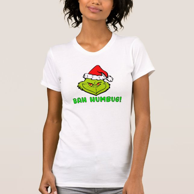 Bah Humbug Scrooge Essential Christmas Cartoon T-Shirt (Vorderseite)