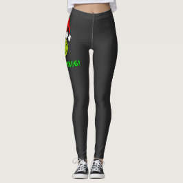 Bah Humbug Scrooge Wesentliche Weihnachts-Cartoon Leggings