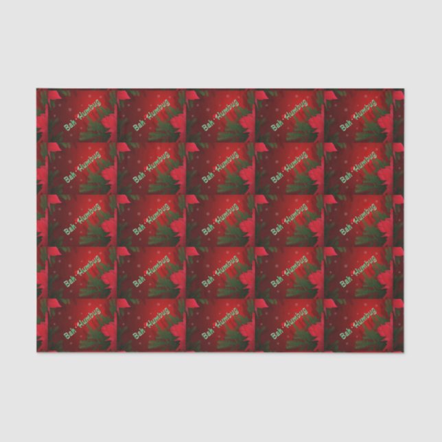 Bah Humbug Seidenpapier (Vorderseite)