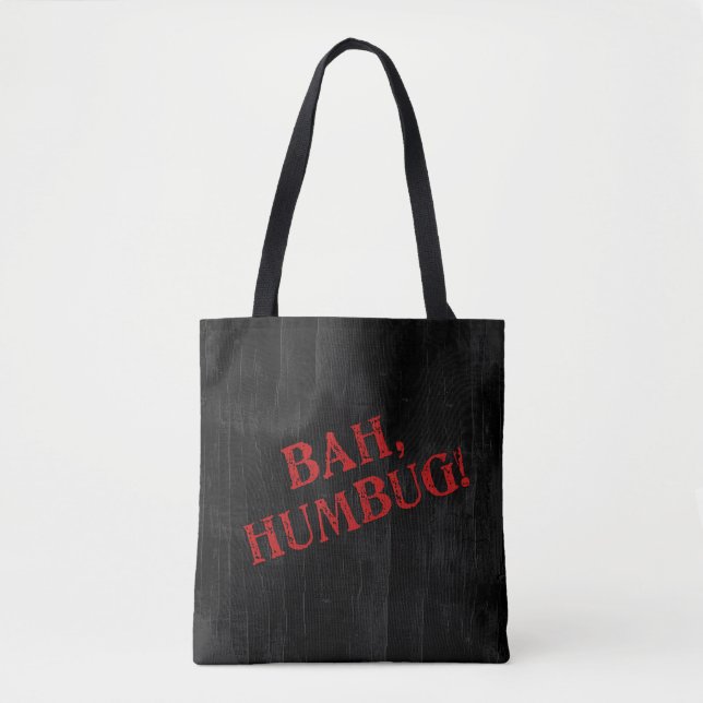 Bah Humbug Tasche (Vorderseite)