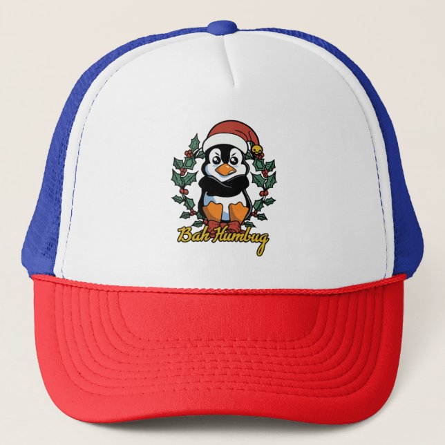 Bah Humbug Truckerkappe (Vorderseite)