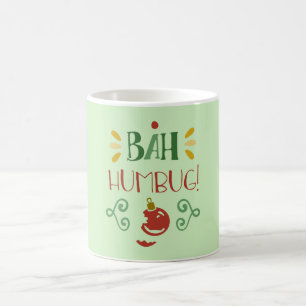 Bah Humbug w/Red Bauble Kaffeetasse