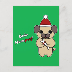 Bah Humpug! 1 Feiertagspostkarte