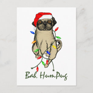 Bah HumPug Postkarte