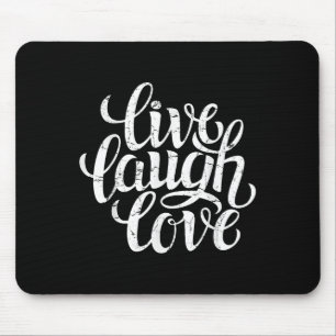 Bahaas T-Shirt Live Lagh Liebe Inspiration Zitate Mousepad