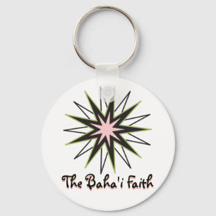 Baha'i Faith Star Schlüsselanhänger