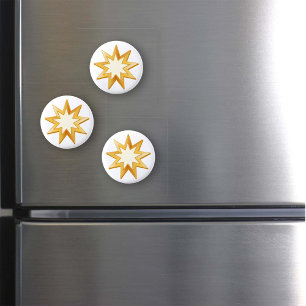 Baha'i-Symbol Magnet