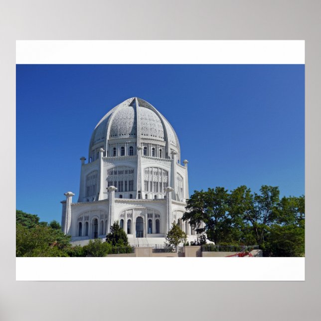 Baha'i Temple Poster (Vorne)