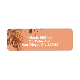Bahama-Breeze-Bronze-Palm-Koralle-Pfirsich-Hochzei