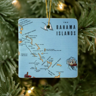 Bahama-Inseln Keramik-Ornament Keramikornament
