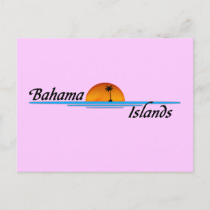 Bahama Islands Postkarte