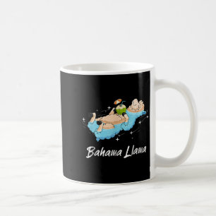 Bahama-Llama-Shirt Lustiges Alpaka-Strandferien Kaffeetasse