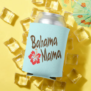 Bahama Mama mit Hibiskus Blume Dosenkühler
