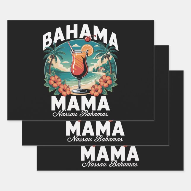 Bahama Mama Nassau Geschenkpapier Set (Set)