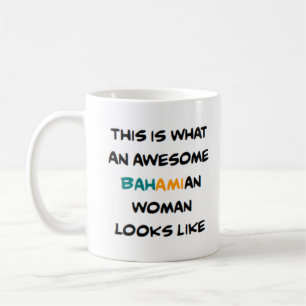 bahamaische Frau, großartig Kaffeetasse