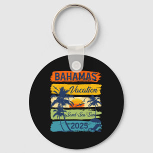 Bahamas 2025 Vacation Souvenir Holiday Family Grou Schlüsselanhänger