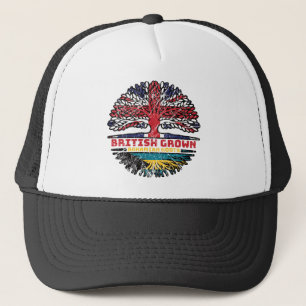 Bahamas Bahamian UK Vereinigtes Königreich British Truckerkappe
