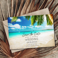 Bahamas Beach Hochzeit in Urlaubsort
