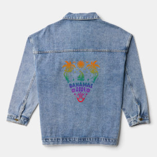 Bahamas Bliss: Ein tropischer Ausflug ins Inselpar Jeansjacke