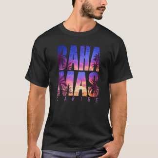 Bahamas Caribe Beach Sommerurlaub Matching Fami T-Shirt