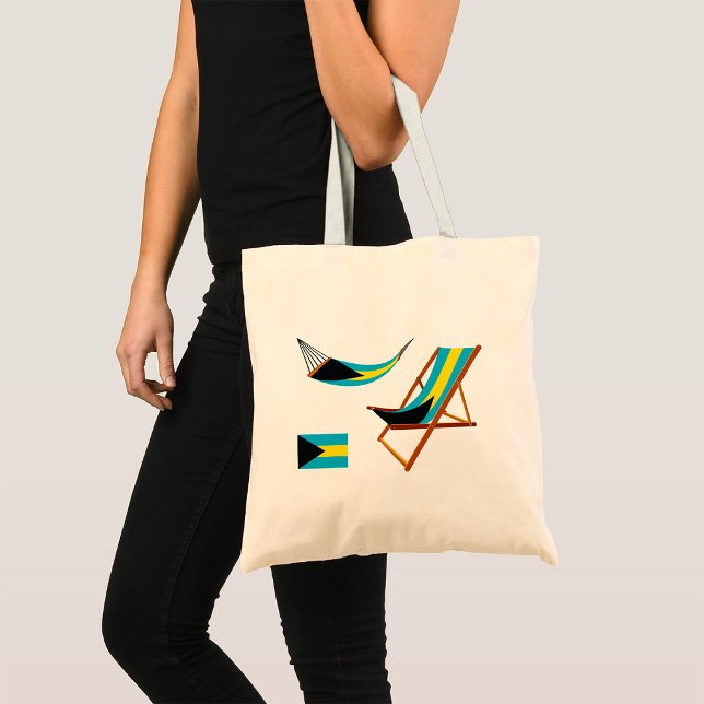 Bahamas Chairs Tote Bag Tragetasche (Von Creator hochgeladen)