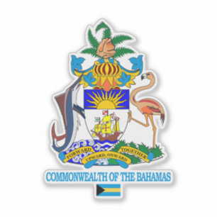 Bahamas COA Aufkleber