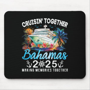 Bahamas Cruise 2025 Family Matching Cruise Bahamas Mousepad