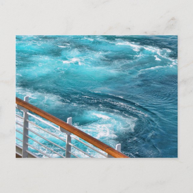 Bahamas Cruise - Türkis Geweckt Postkarte (Vorderseite)