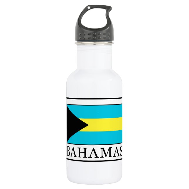 Bahamas Edelstahlflasche (Vorderseite)