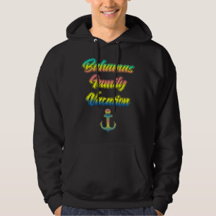 Bahamas-Familienreise Sommerreise Bahamas-Kreuzfah Hoodie