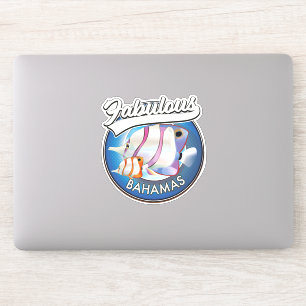 Bahamas fantastisches Logo  Aufkleber