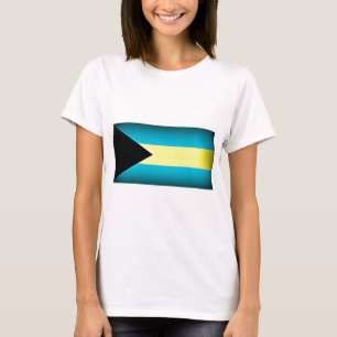 Bahamas Flag Dark Edge T-Shirt
