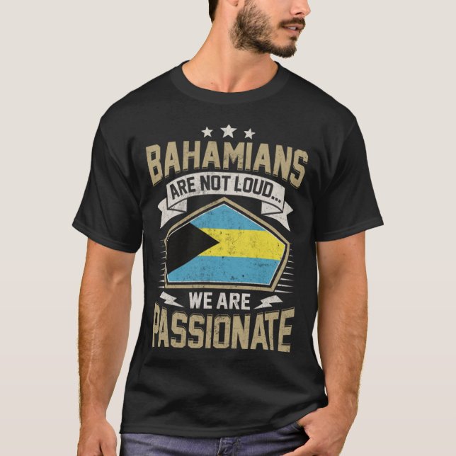 Bahamas Flag Passionate Bahamians Girls & Women T-Shirt (Vorderseite)