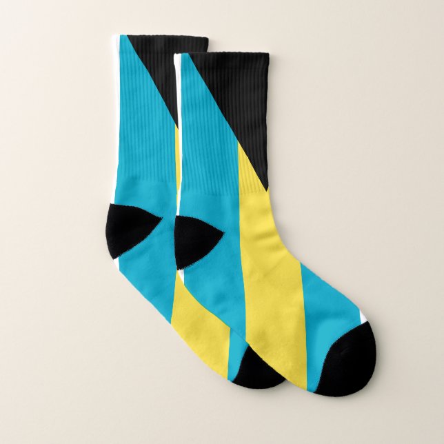 Bahamas flag socken (Paar)