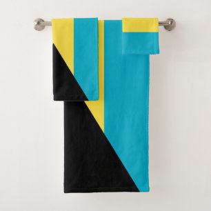 Bahamas-Flagge Badhandtuch Set