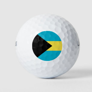 Bahamas-Flagge Golfball