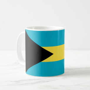 Bahamas-Flagge Kaffeetasse