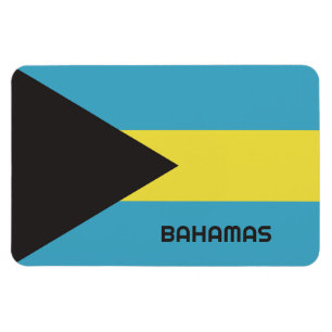 Bahamas-Flagge Magnet