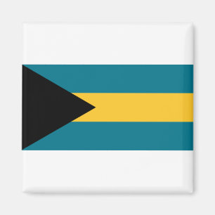Bahamas-Flagge Magnet