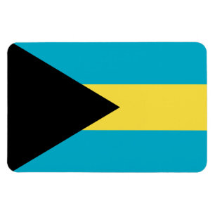 Bahamas-Flagge Magnet