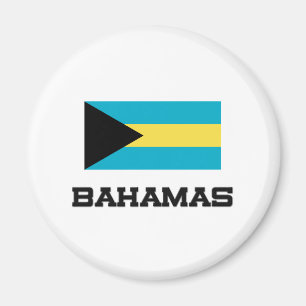 Bahamas-Flagge Magnet