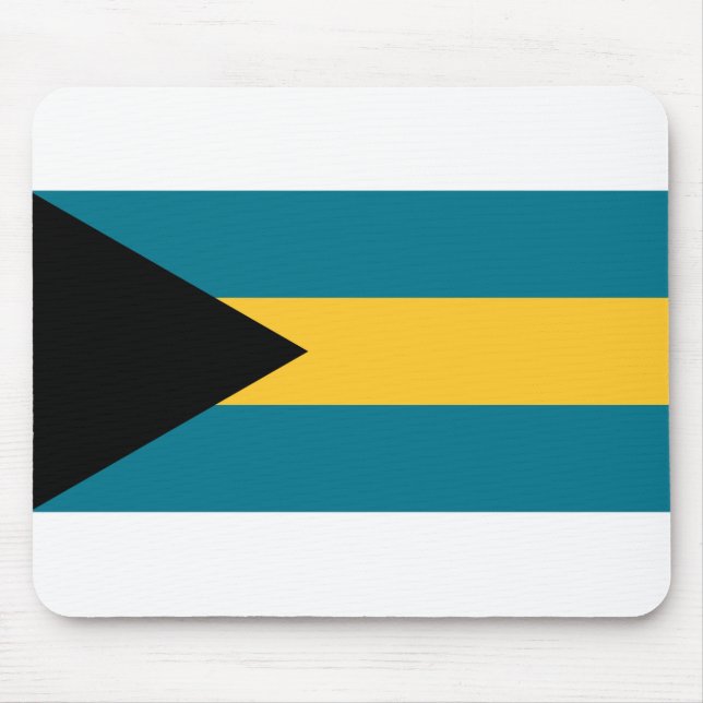 Bahamas-Flagge Mousepad (Vorne)