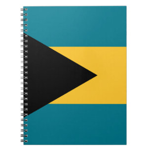 Bahamas-Flagge Notizblock