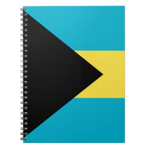 Bahamas-Flagge Notizblock