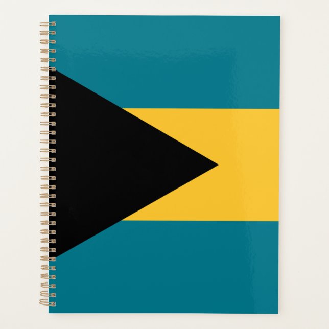 Bahamas-Flagge Planer (Vorderseite)