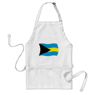 Bahamas-Flagge-Schürze Schürze