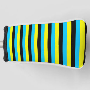 bahamas flagge streifen land muster blau gelb b golf headcover