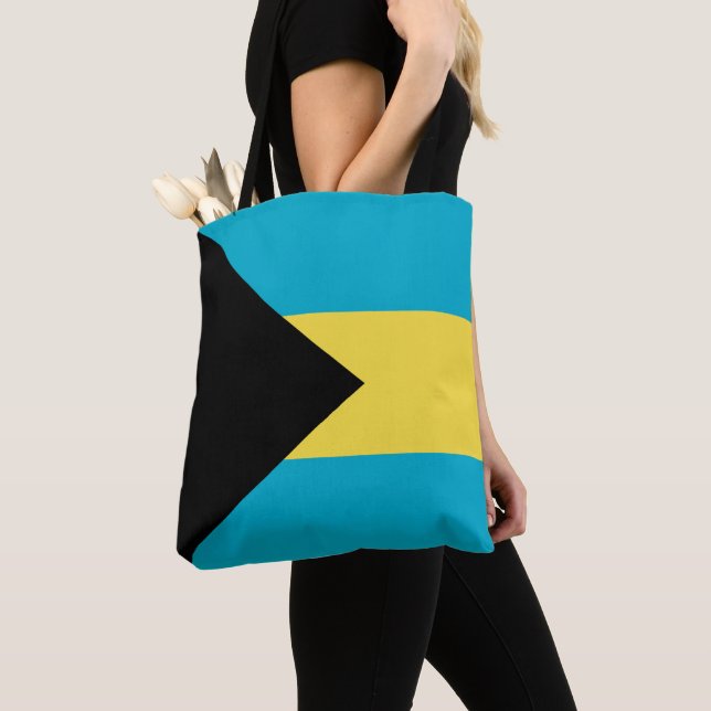 Bahamas-Flagge Tasche (Von Nahem)