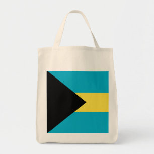 Bahamas-Flagge Tragetasche
