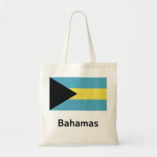 Bahamas-Flagge Tragetasche (Vorne)